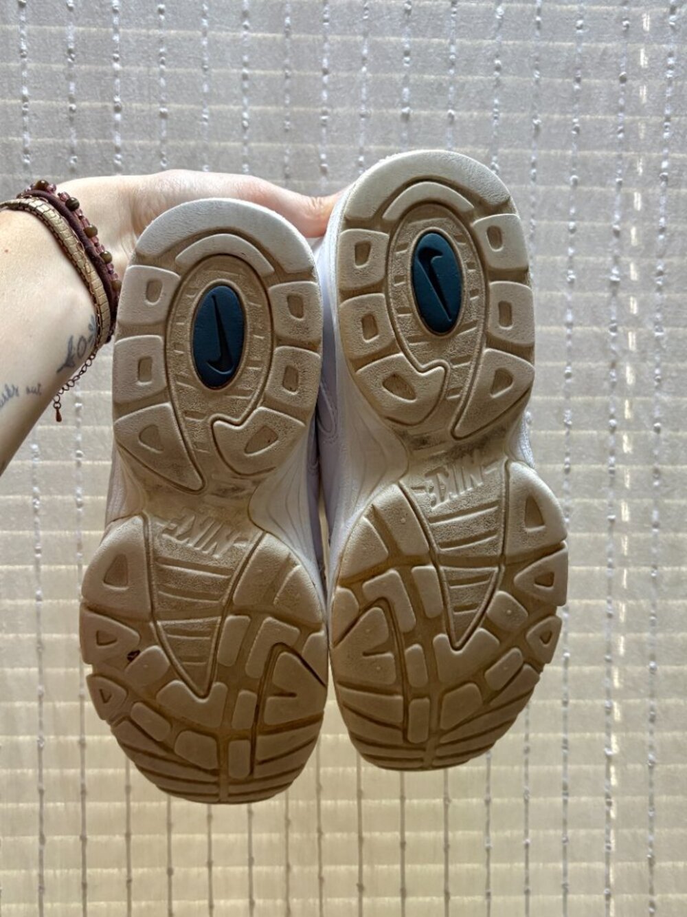 Nike Airliner White Sneakers - 7 - Picture 3 of 7